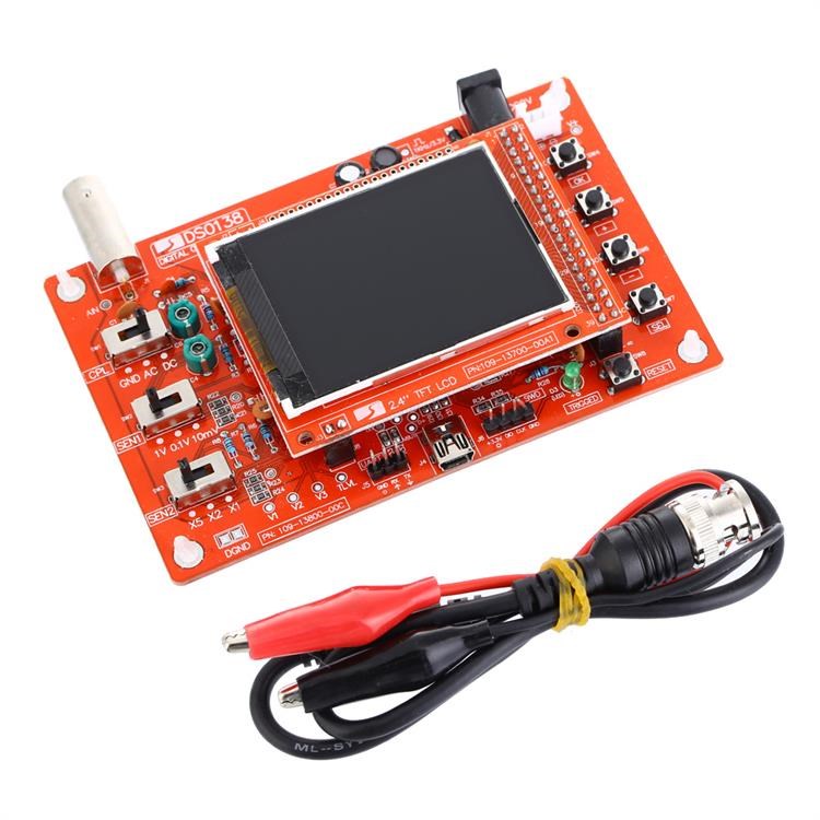 Digital Fabrication DSO138 eLearning Open Source Oscilloscope Oscilloscope Kit, Kit, STM32