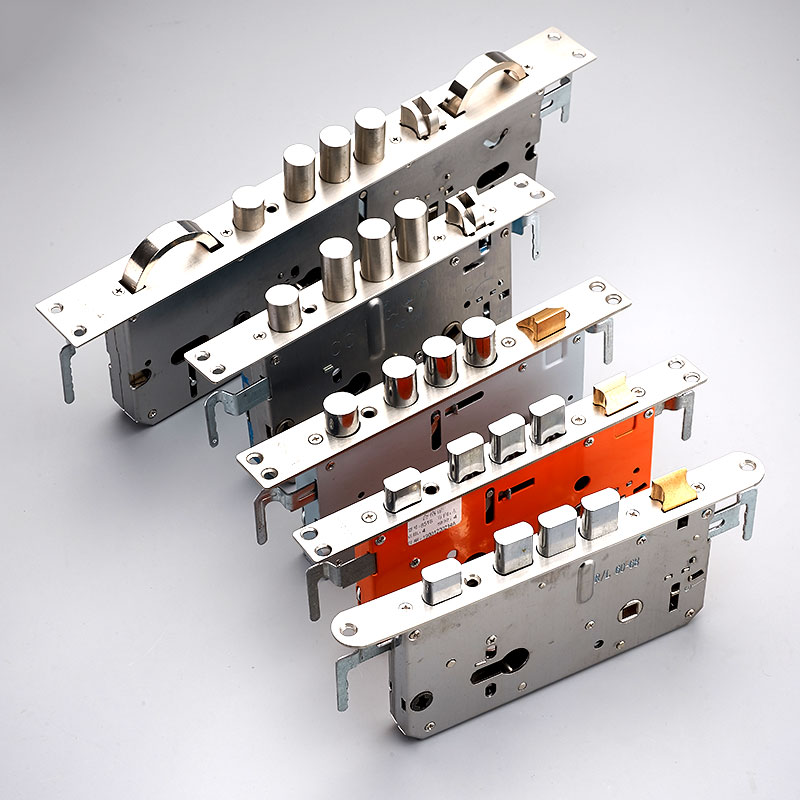 Anti-theft door lock body universal household smart fingerprint single double live double quick change old stainless steel door overlord lock body