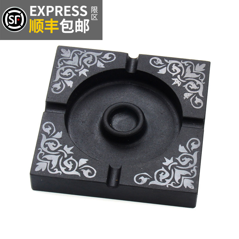 Rock Art Urkin Stone Ashtrays Home Modern Minimalist Stone Creative Pendulum Pieces Living Room Office Stone Smoke Furniture-Taobao