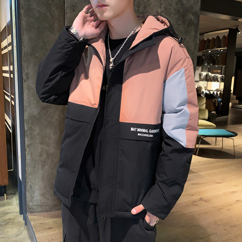 棉衣男士冬季外套2019新款韩版潮流短款加厚羽绒棉服工装棉袄潮牌