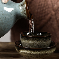 100ml white wine spirit cup Chinese antique size ceramic creative household wine Gu set Sake glass