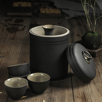 Half the same Chinese wine warmer hot jug Household warm cooking wine Old-fashioned white wine jug wine glass set warm wine