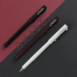 Schneider Schneider Germany Импортировал студентов со взрослыми персонажами, подпись подписи подпись офис, написание записи пера Ef Pen Tip, Pen BK406 Прозрачные цветные чернила мелкие 0,35 мм ручка