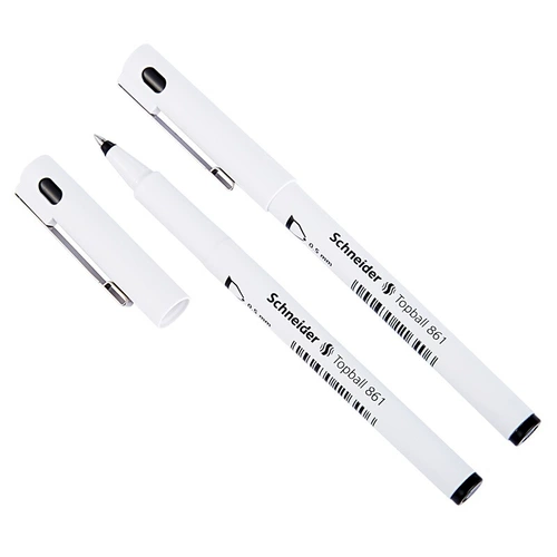 Германия импортировала учеников начальной и средней школы Шнайдера с минималистскими ручками с минималистскими ручками из ручки с минималистскими ручками 861 Business Black Signature Pen 0,5 мм конференция с нейтральными ручками Pen Office