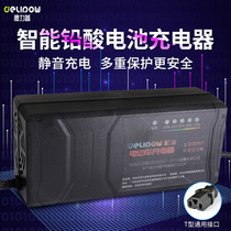 Electric car battery charger Fast charge 48v60v 72v Emma Yadi Taiwan bell knife lead-acid battery universal type