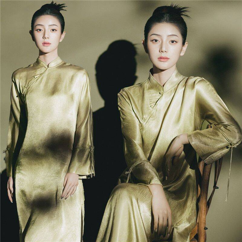 Photo Studio Maternity Photography Clothing, Retro Chinese Style Traditional Hanfu Set, Maternity Hanfu Art Photo Shoot