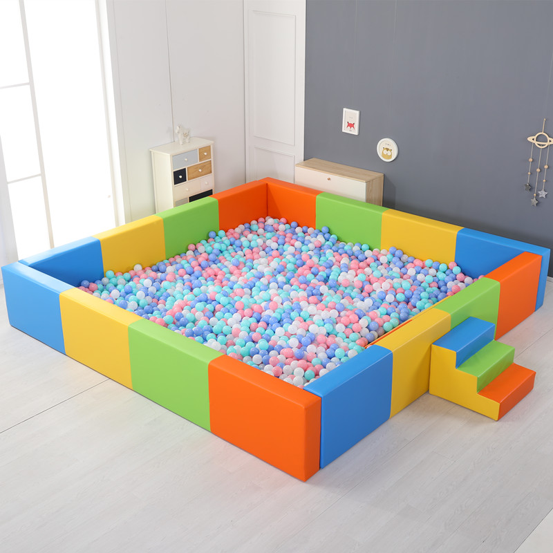 Children's orchestra Ocean Ball Pool Kindergarten Soft bag Bobo ball pool Indoor early education Parent-child collision fence combination