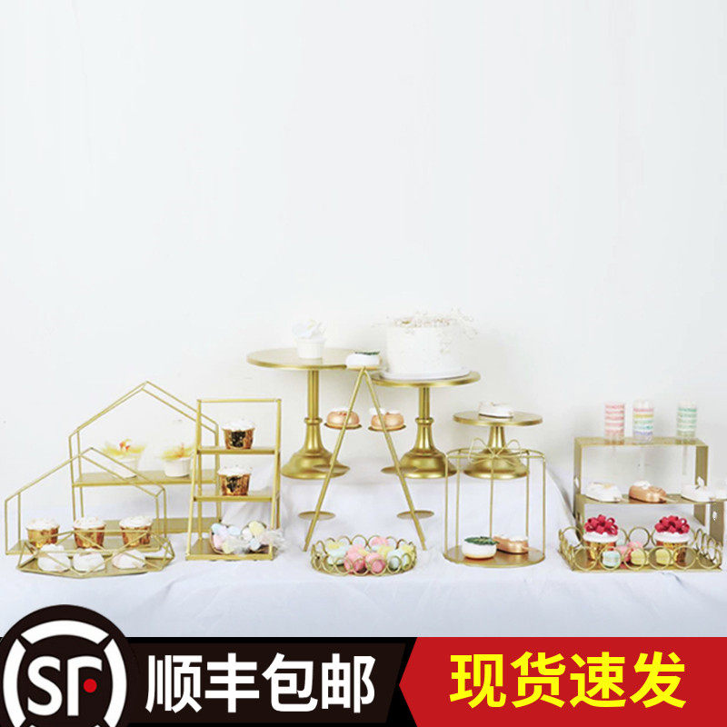 European dessert table decoration display stand Dessert plate Cold food tea break table Cake shelf Afternoon tea heart rack