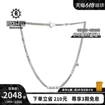 22 years new] ROCKRIDE lucky necklace 925 pure silver male wave hip hop female senior design sensation