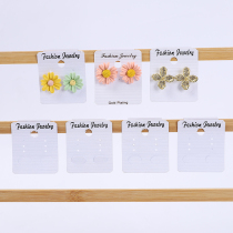 Bingya hanging stud card earrings can hang hole earrings with shop earrings shelf use not only for sale