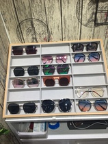 Bingya Rosewood glasses display stand glasses shelf sun glasses display plate glasses counter display props