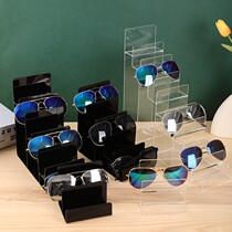 Acrylic trapezoidal multilayer wallet display rack wallet counter wallet counter for display items