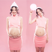 2020 new maternity photo clothing pink skirt pregnant women photography clothing photo studio pregnant women Photo Costume