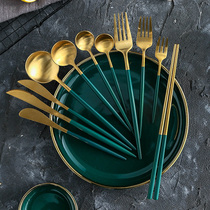 304 Stainless Steel Spoon Long Handle Home Han Style Net Red Soup Spoon Creative Dessert Spoon Cute Round Head Soup Spoon Spoon
