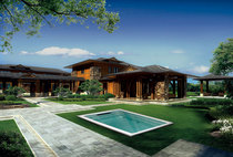 Outdoor household swimming pool automatic constant temperature circulation filtration one-piece imported acrylic material constant temperature swimming pool