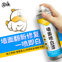 Wall repair paste latex paint repair refurbishment white self-painting Wall Wall patch paste white putty household artifact