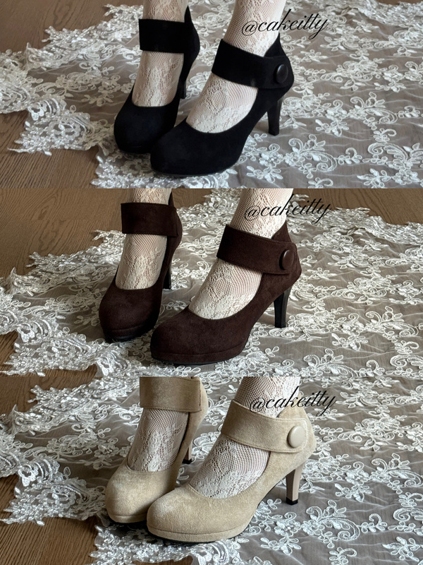 Cakeitty Vintage French Mary Jane Shoes with Thin Heels and High Heels for Women 2026 Autumn Retro Button Hollow Single Shoes Cakeitty Vintage French Mary Jane Shoes with Thin Heels and High Heels for Women 2026 Autumn Retro Button Hollow Single Shoes