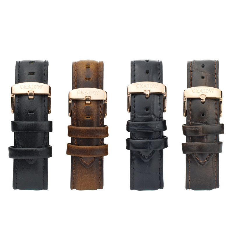 Substitutive dw meters with men and women CASIO Tianjun Romantic Fine Steel Milan Sky King Genuine Leather Calf Leather Meter Belt