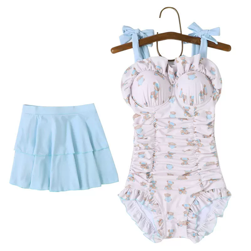 Cute supporting swimwear for students