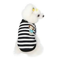 20 полосатая обезьяна бархатная куртка Black