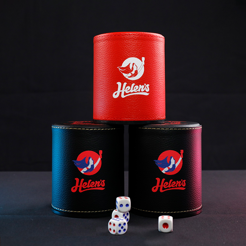 Helens Helens dice dice cup set high-grade sieve cup net red bar sieve dice color cup playing cards