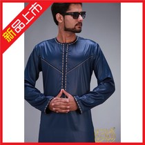 Handsome Dubai travel clothes robes new Arab mens clothing ethnic style Hui clothing