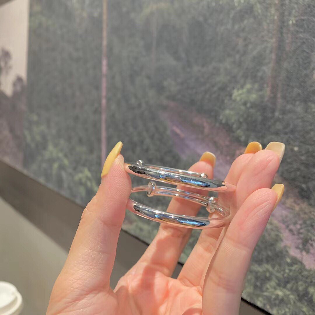 Hong Kong Zhengsheng UnionPay s999 New products Brief about small crowdsourced 100 Aperture Baby Bracelets Birthday full moon Fashion Ornaments