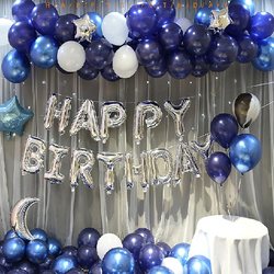 Zhengzhou Children's Baby Adult Ceremony Birthday Party Balloon Set Cartoon Animation Scene Decoration