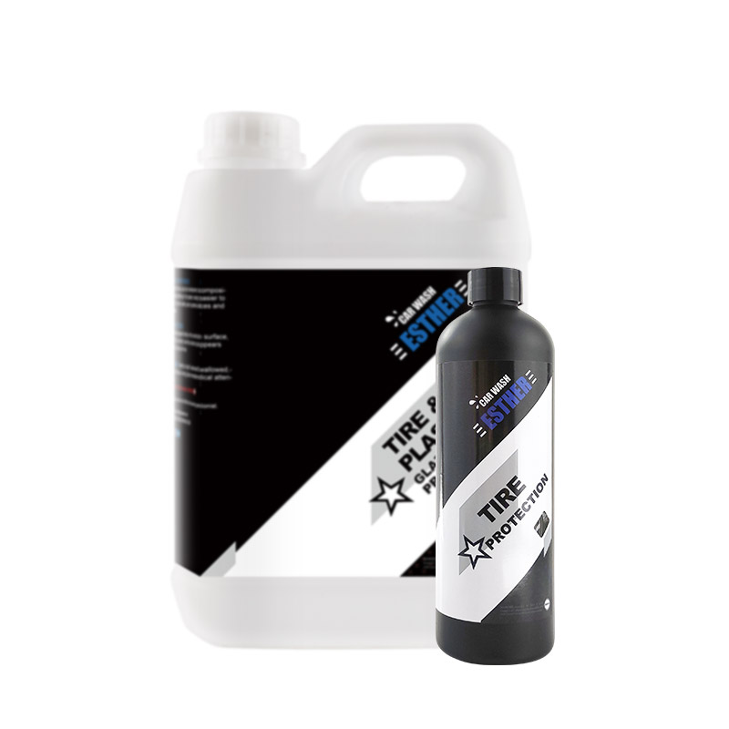 Tire maintenance agent ESTHER anti-fouling drive water not greasy brightening liquid Upper light Railed anti-aging car light brightener