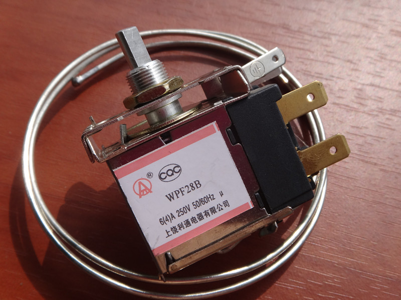 Refrigerator WPF28B Thermostat Intermediate Mount Two Pins Freezer Temperature Control Probe 50cm-3 meters