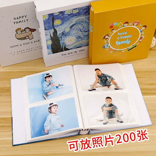 Фотоальбом, вместительная и большая смешанная фотография, 5 дюймов, 6 дюймовый, 7 дюймов