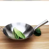 Интегрированная коммерческая коммерческая коммерческая крупная крупная крупная крупная из нержавеющая сталь круглый дно -фрид -кастрюль, не -старичная кастрюля, портативная перемешивание