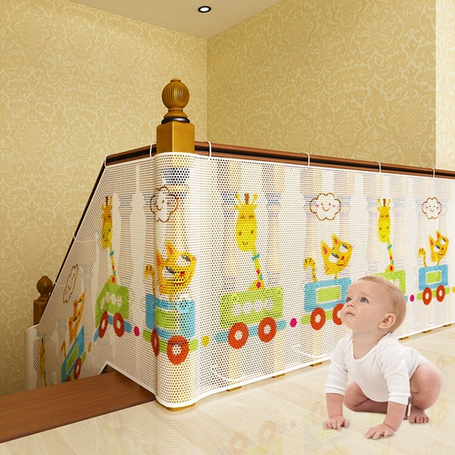 Детская защитная сетка с лестницей, безопасное детское ограждение