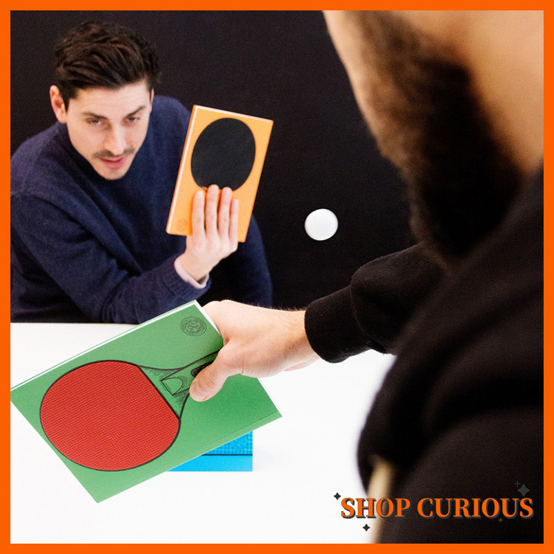 A fantastic shop can play table tennis notebook log book books and creative gifts