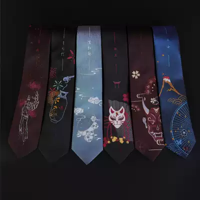 Hundred ghosts night spot JKDK original tie accessories small