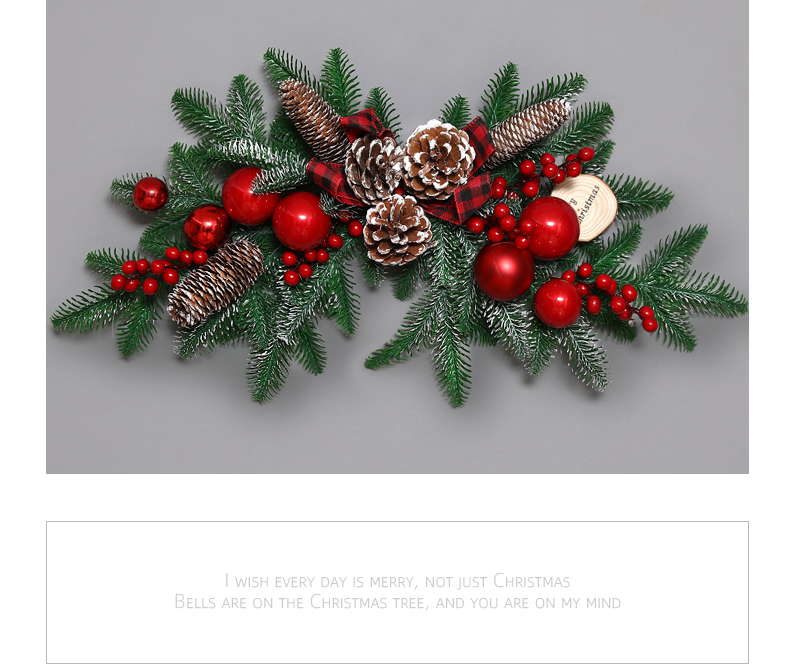 Decorative Ornaments Garland Rattan Circle Tree Door Wall Hanging Mall Hotel Lobby Glowing Scene Arrangement_voghion.com