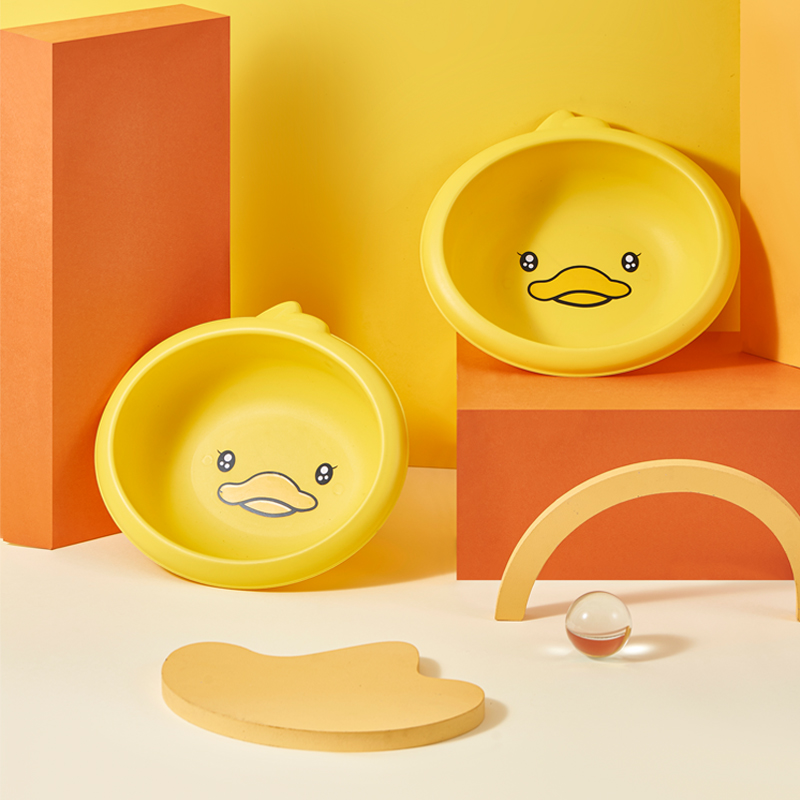 Children washing footbath Footbath Tub Baby Bubble Feet Bucket Cartoon Cute Boy Girl Baby Anti-Fall Washbasin Wall-mounted-Taobao