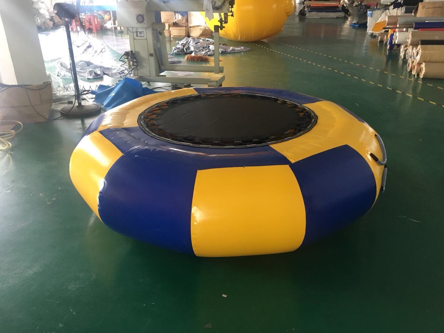 Inflatable Water Trampoline Inflatable Water Toy Stilts Stilts Water Inflatable Jumping Beds one million Ocean Balls Trampoline-Taobao