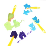 Поролоновая печать для раннего возраста, креативный детский поролоновый комплект, раннее развитие