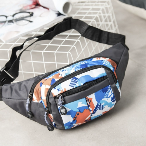 Универсальная вместительная и большая водоотталкивающая поясная сумка подходит для мужчин и женщин, износостойкий спортивный мобильный телефон, бумажник