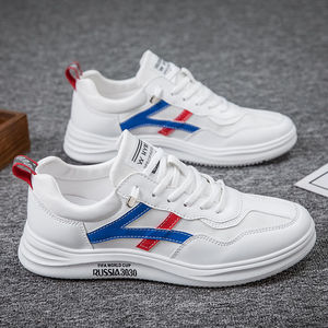 秋冬季夜间反光休闲板鞋运动小白鞋男鞋