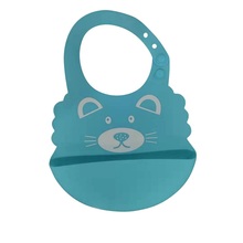 【恩唯斯】硅胶婴儿宝宝吃饭围兜儿
