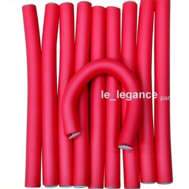 2cm width 10 hair curling flexi rods magic air roller curl