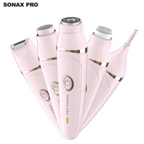 Women's electric shaver pubic hair trimmer private depilator razor bikini razor private shape