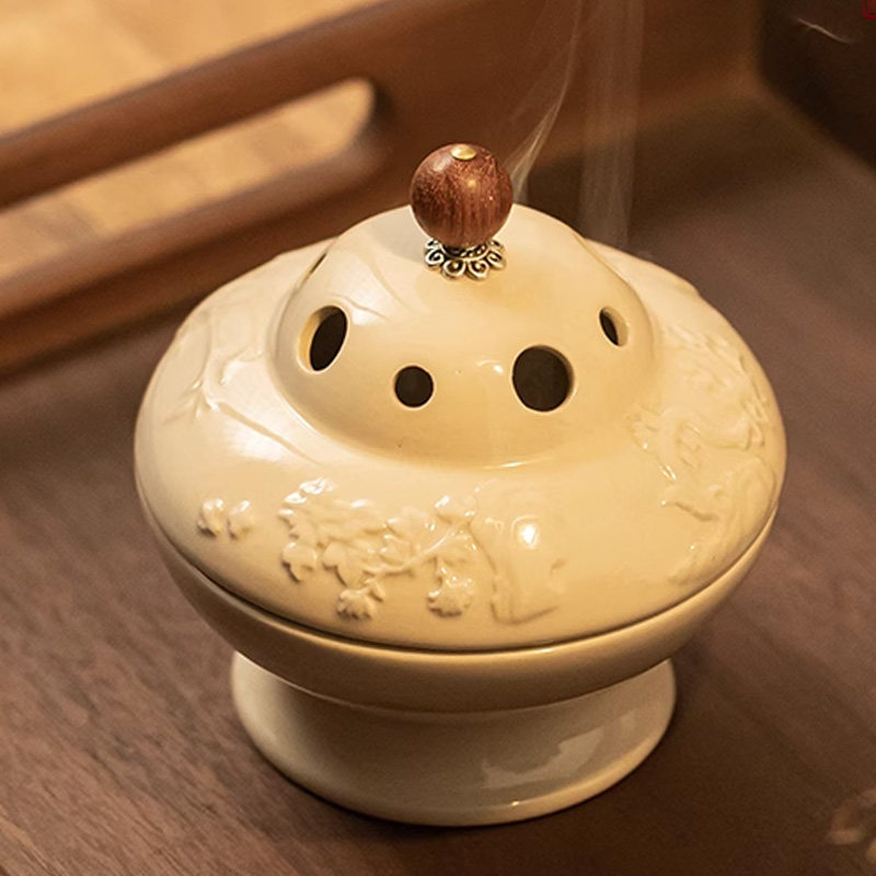 大号盤香炉 蚊の香炉 室内盤香 香道具 装飾品 工芸品