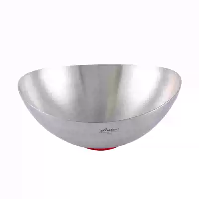 Antiac fruit bowl 316 stainless steel fruit bowl creative fruit bowl large household snack plate table ornaments