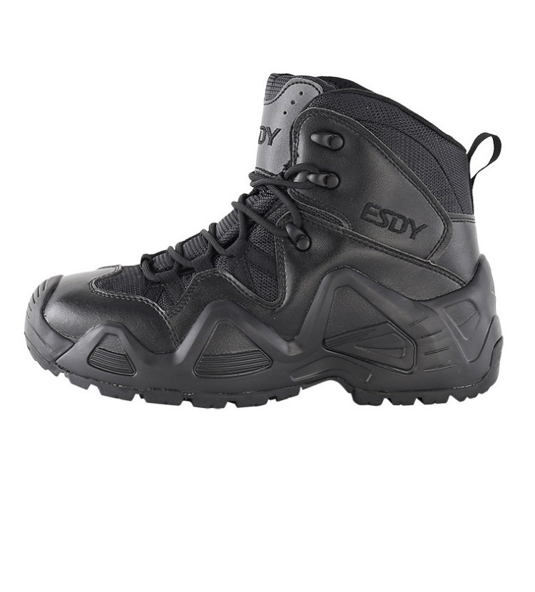 Combat Boots Men Winter Special Soldiers Outdoor Waterproof Desert Cqb Tactical Shoes Low Mid-To-Combat Training Boots Man