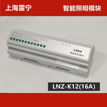 Shanghai Leining Intelligent Lighting Control Module RS485 Light Switch Controller 12-way LNK-K12 (16A)