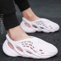 ins sandals sandals beach shoes cavern shoes cool coconut Roman spring summer men and women surges on new men slippers