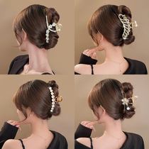 Grappling clip womens back hair clip shark clip high-end large hair clip internet celebrity 2024 new hair clip headwear